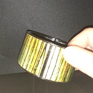 Set of 2 bracelets, yellow and multicolored